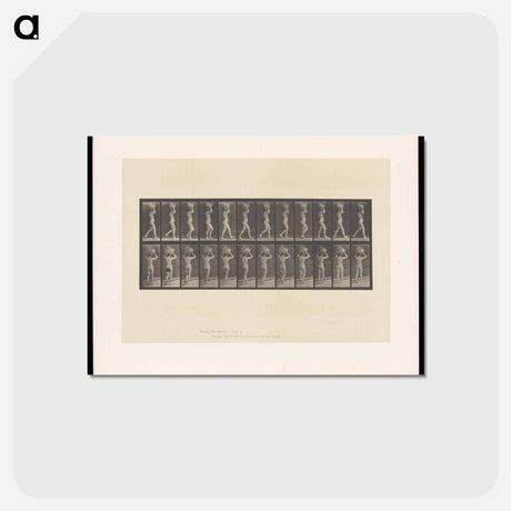 アートポストカード-Woman with Load
 - エドワード マイブリッジ Postcard.