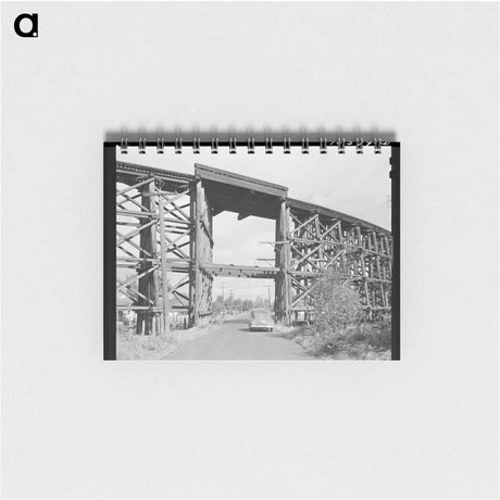 アートメモ帳-Fence Posts for Oklahoma
 - ラッセル リー Memo.