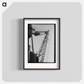 アートポスター-Shasta Dam Crane
 - ラッセル リー Poster.