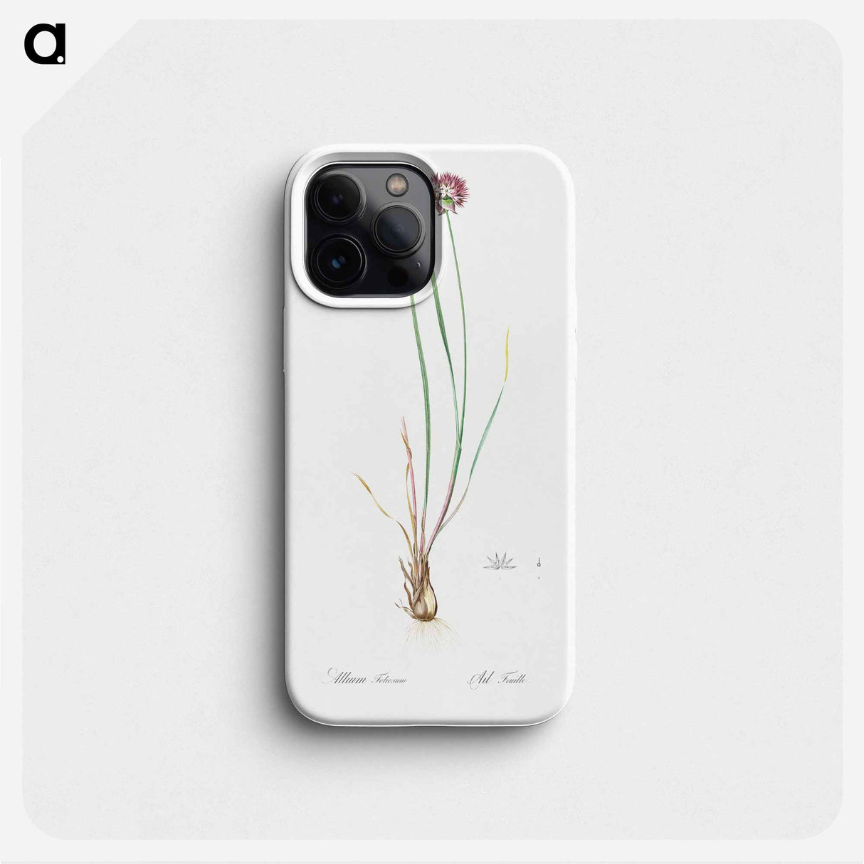 Allium foliosum illustration - Pierre Joseph Redouté Phone Case.