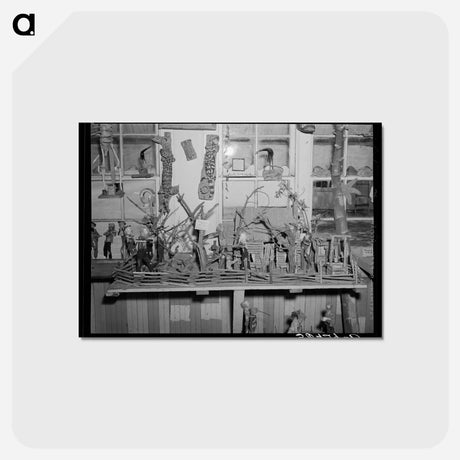 アートポストカード-Ballad of the Martins and the Coys
 - ラッセル リー Postcard.