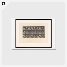 アートポストカード-Brick-Layer
 - エドワード マイブリッジ Postcard.