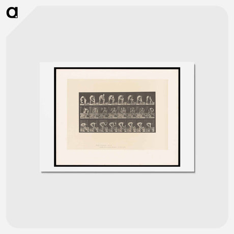 アートポストカード-Brick-Layer
 - エドワード マイブリッジ Postcard.