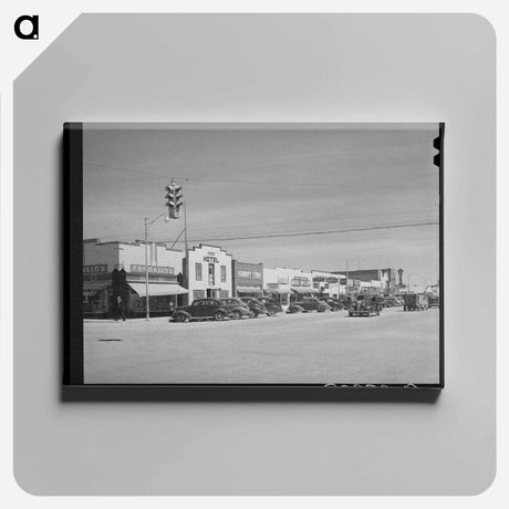 アートパネル-Corpus Christi Rent Scale
 - ラッセル リー Canvas.