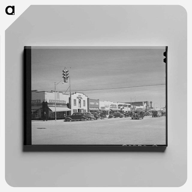 アートパネル-Corpus Christi Rent Scale
 - ラッセル リー Canvas.