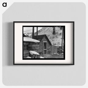 アートポスター-Utah coal miner's house - ドロテア ラング Poster.