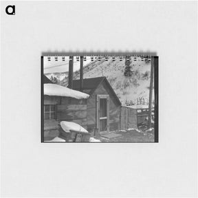 アートメモ帳-Utah coal miner's house - ドロテア ラング Memo.