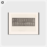 アートポストカード-The Throw
 - エドワード マイブリッジ Postcard.