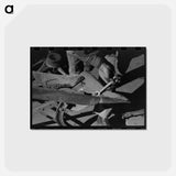 アートポストカード-Blacksmith's Helper
 - ラッセル リー Postcard.