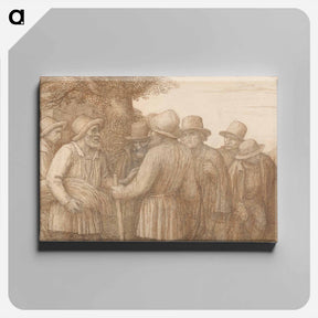 アートパネル-Group de Fermiers
 - イェール大学アートギャラリー Canvas.