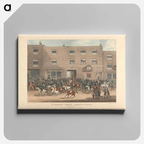 アートパネル-Steeple-chasing [set of six]: St. Albans Grand Steeple Chase.
 - イェール大学アートギャラリー Canvas.