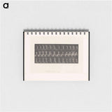 アートメモ帳-Woman Bathing
 - エドワード マイブリッジ Memo.