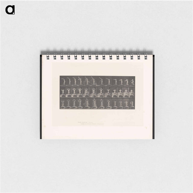 アートメモ帳-Woman Bathing
 - エドワード マイブリッジ Memo.