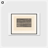 アートポストカード-Draped Figure
 - エドワード マイブリッジ Postcard.