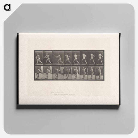 アートパネル-Baseball Swing
 - エドワード マイブリッジ Canvas.