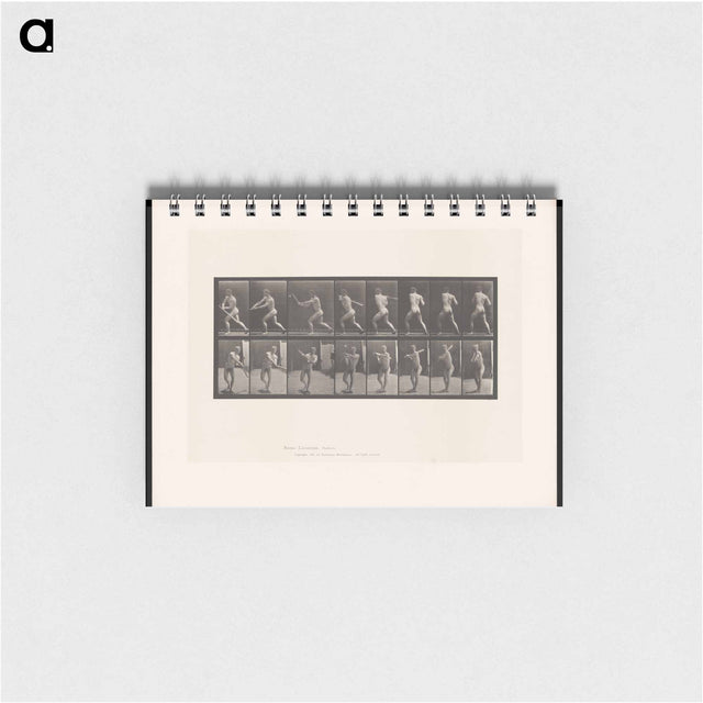 アートメモ帳-Baseball Swing
 - エドワード マイブリッジ Memo.