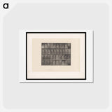 アートポストカード-The Blacksmith
 - エドワード マイブリッジ Postcard.