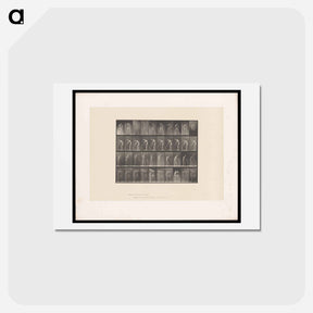 アートポストカード-The Blacksmith
 - エドワード マイブリッジ Postcard.