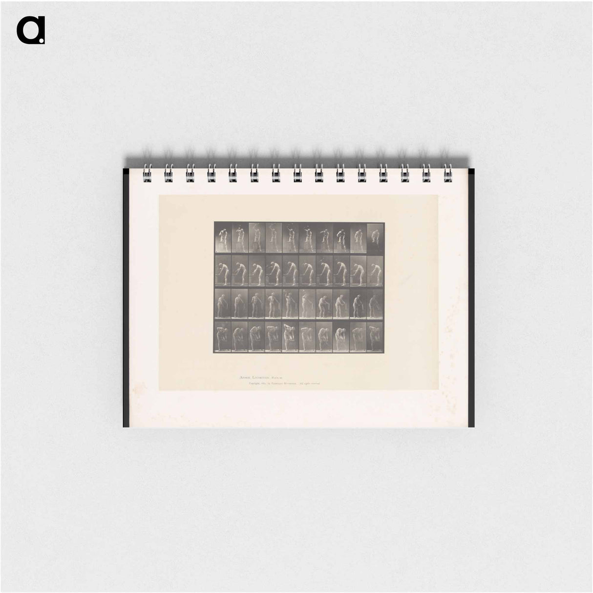 アートメモ帳-The Blacksmith
 - エドワード マイブリッジ Memo.