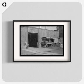 アートポスター-Old Livery Stable, East Side
 - ラッセル リー Poster.