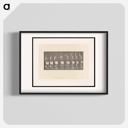 Handstand on Chair
 - エドワード マイブリッジ Poster.