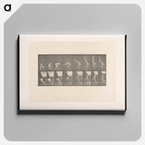 アートパネル-Handstand on Chair
 - エドワード マイブリッジ Canvas.