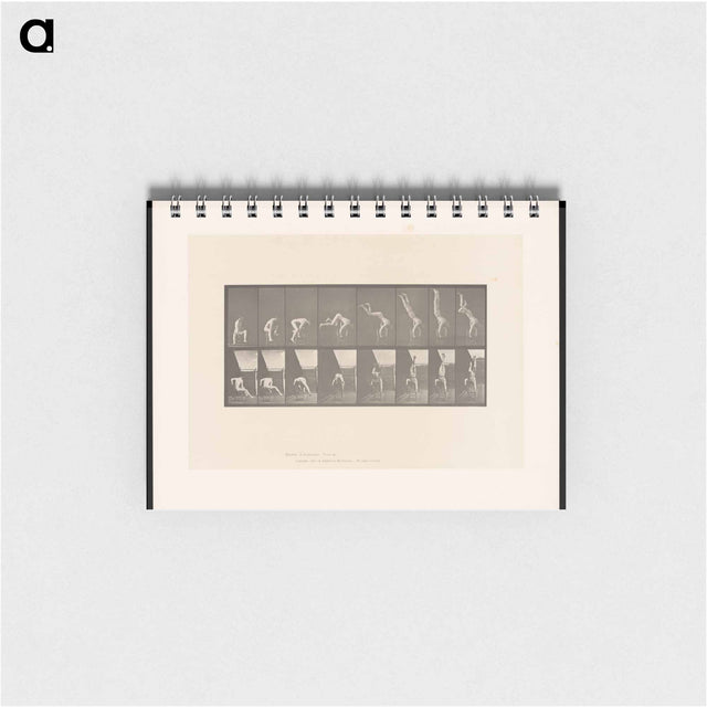 アートメモ帳-Handstand on Chair
 - エドワード マイブリッジ Memo.