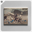 アートパネル-Fierce Attack in the Moonlight at Port Arthur
 - セントルイス美術館 Canvas.