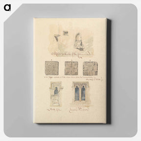 アートパネル-Oare Church, Architectural Details
 - イェール大学アートギャラリー Canvas.