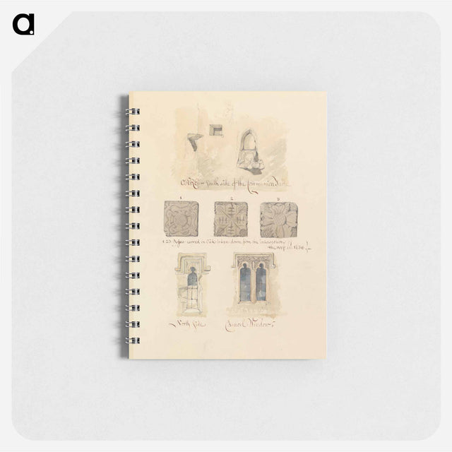 アートメモ帳-Oare Church, Architectural Details
 - イェール大学アートギャラリー Memo.