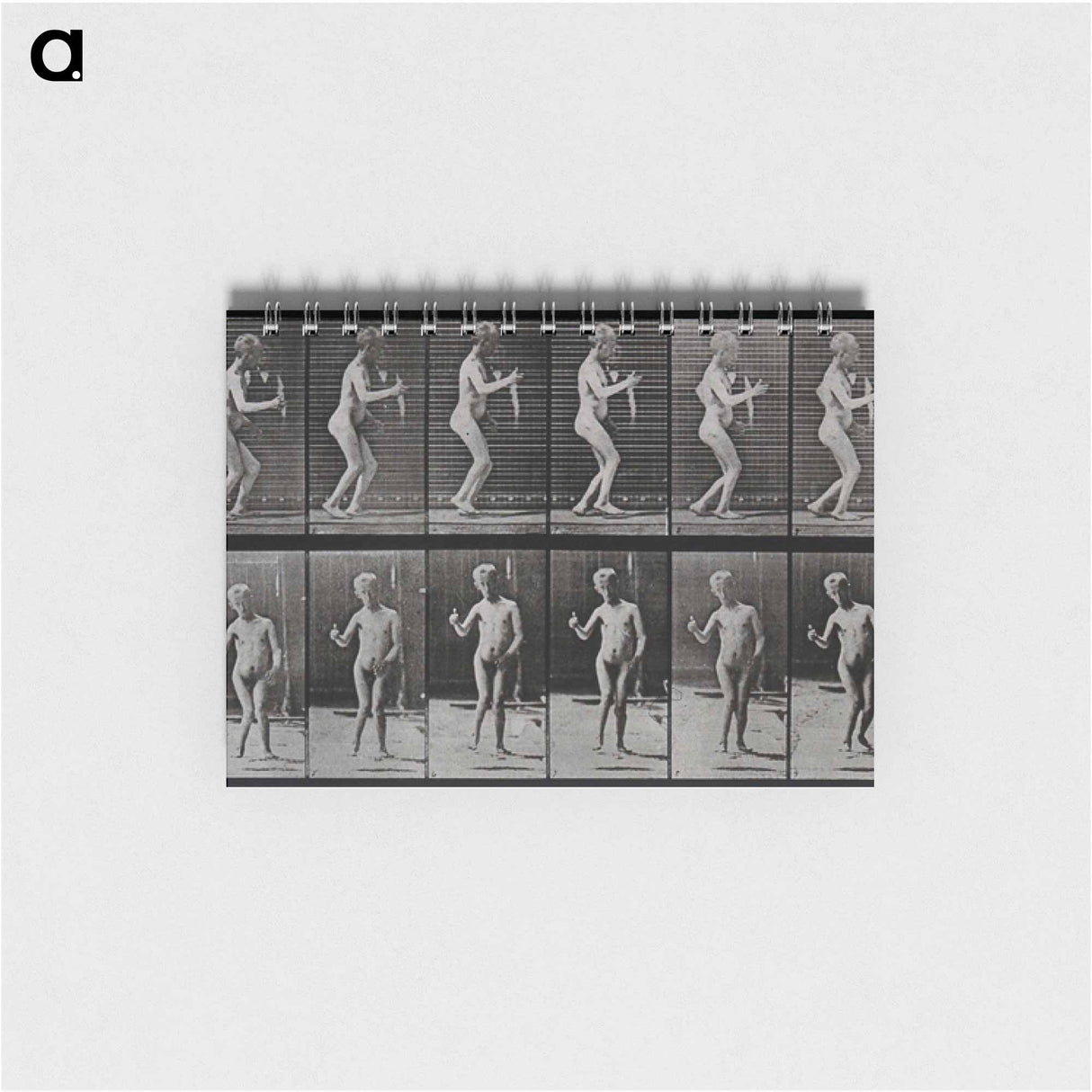 アートメモ帳-Disabled Person Walking
 - エドワード マイブリッジ Memo.