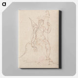 アートパネル-An Allegory of America Carrying the Cap of Liberty
 - イェール大学アートギャラリー Canvas.