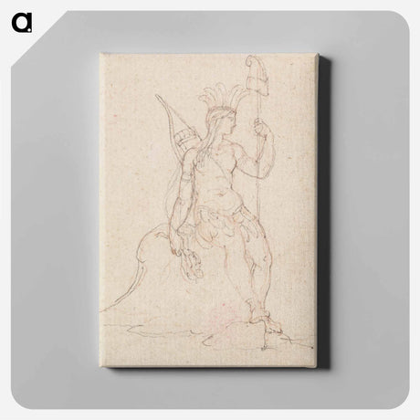 アートパネル-An Allegory of America Carrying the Cap of Liberty
 - イェール大学アートギャラリー Canvas.