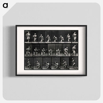 Man Firing a Gun
 - エドワード マイブリッジ Poster.