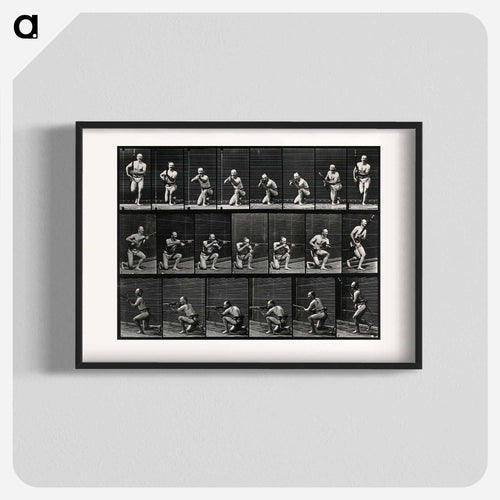 Man Firing a Gun
 - エドワード マイブリッジ Poster.