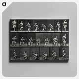 アートパネル-Man Firing a Gun
 - エドワード マイブリッジ Canvas.