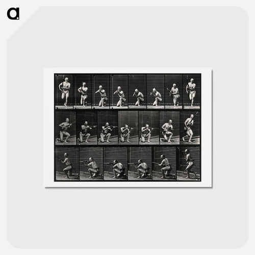 Man Firing a Gun
 - エドワード マイブリッジ Postcard.