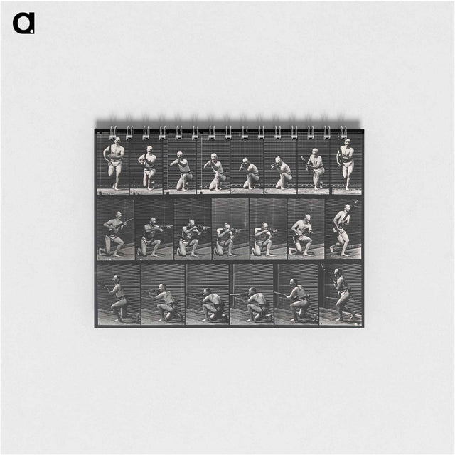 アートメモ帳-Man Firing a Gun
 - エドワード マイブリッジ Memo.