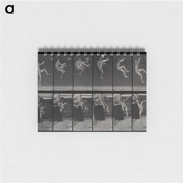 アートメモ帳-Flying Somersault
 - エドワード マイブリッジ Memo.