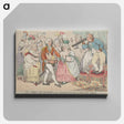 アートパネル-The First Interview, or the Presentation of the Prussian Pearl
 - イェール大学アートギャラリー Canvas.
