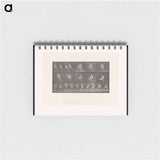 アートメモ帳-Wrestling Men
 - エドワード マイブリッジ Memo.