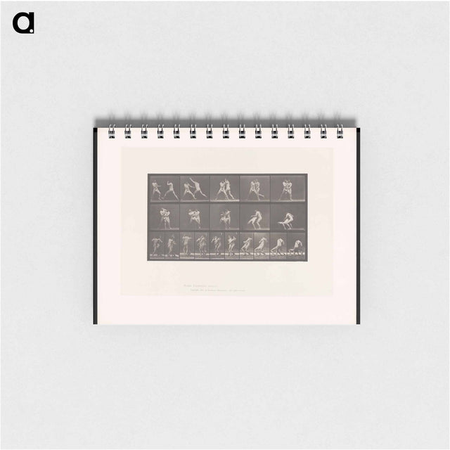 アートメモ帳-Wrestling Men
 - エドワード マイブリッジ Memo.