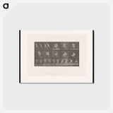 アートポストカード-Wrestling Men
 - エドワード マイブリッジ Postcard.