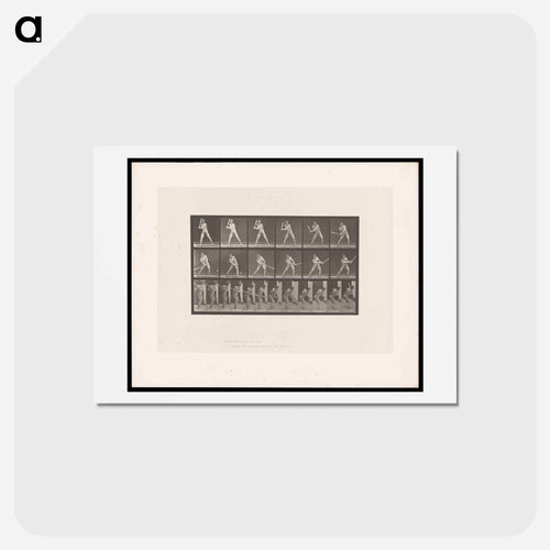 Baseball Player
 - エドワード マイブリッジ Postcard.