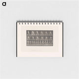 アートメモ帳-Baseball Player
 - エドワード マイブリッジ Memo.