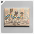 アートパネル-St. George's Volunteers Charging Down Bond Street, After Clearing the Ring in Hyde Park, and Storming the Dunghill at Marybone
 - イェール大学アートギャラリー Canvas.