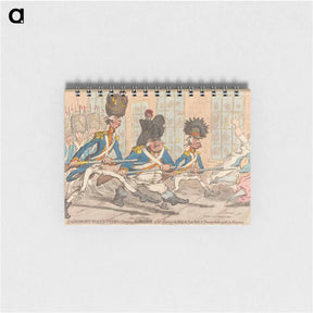 アートメモ帳-St. George's Volunteers Charging Down Bond Street, After Clearing the Ring in Hyde Park, and Storming the Dunghill at Marybone
 - イェール大学アートギャラリー Memo.