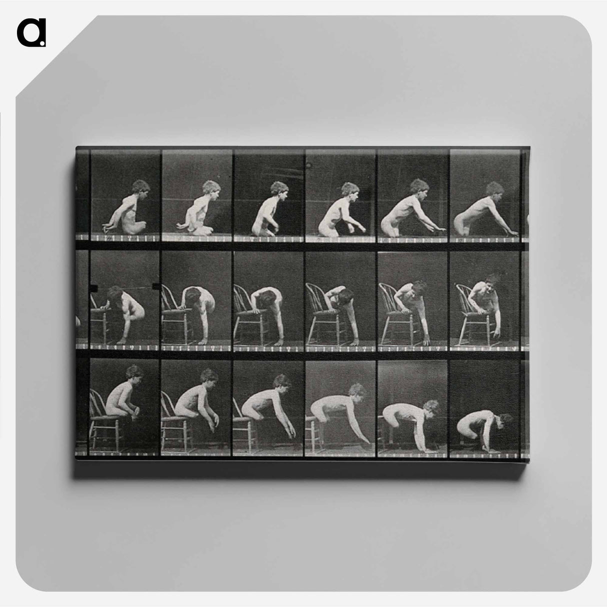 アートパネル-Double Amputee in Motion
 - エドワード マイブリッジ Canvas.