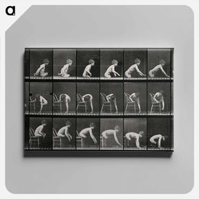 アートパネル-Double Amputee in Motion
 - エドワード マイブリッジ Canvas.