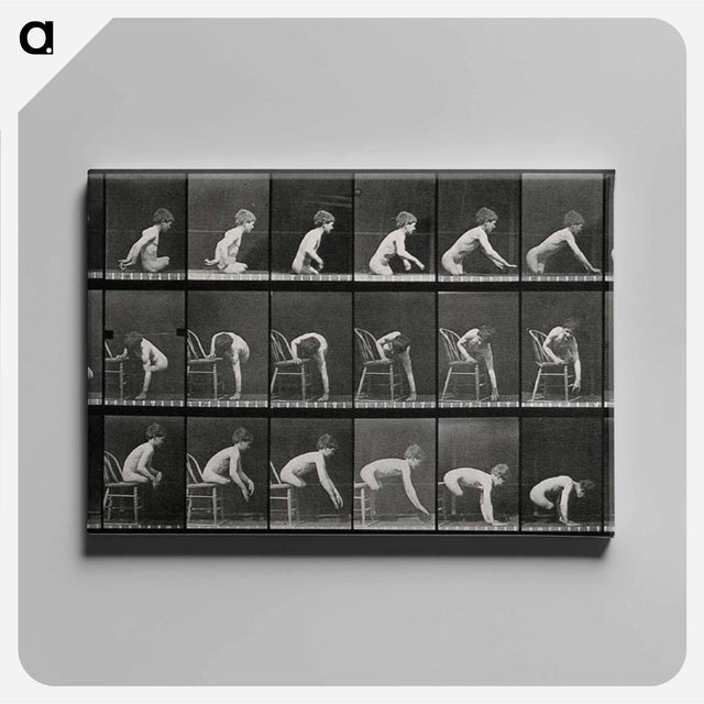 アートパネル-Double Amputee in Motion
 - エドワード マイブリッジ Canvas.